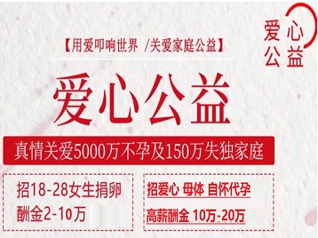 乌伊岭捐卵助孕生子 爱心志愿者招募